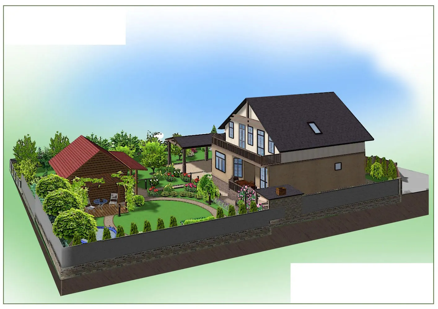 Принципы ландшафтного дизайна