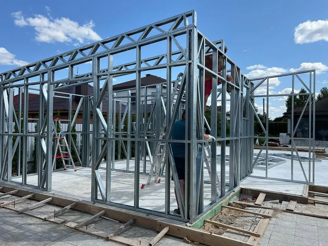 Каркасные дома из ЛСТК